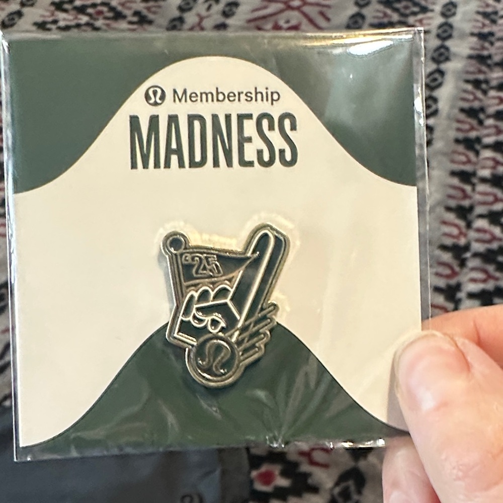 lululemon athletica Silver Membership Pin